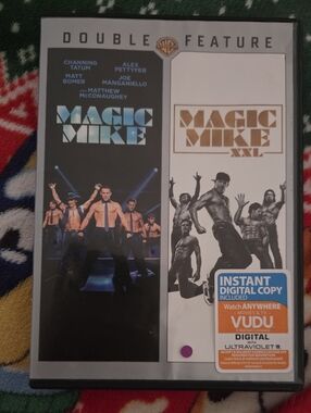 🍿2 For $8🍿Magic Mike / Magic Mike XXL Double Feature - Black & White DVD Set